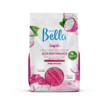 Imagem de Depil Bella Cera Depilatória Quente Confete Pink Pitaya 1000g