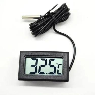 Imagem de Termômetro Digital Com Sensor Externo Painel Lcd Sonda De 1m - Contec,