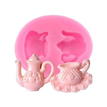 Imagem de Molde de silicone bule xícara para decorar f317 - CM