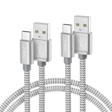 Imagem de Cabo de carregamento Basesailor USB Type C 3m, pacote com 2 unidades p