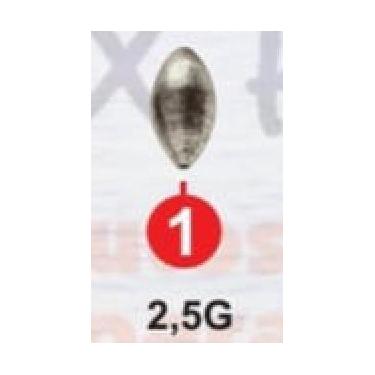Imagem de Chumbada Chumbo para Pesca Balão / Oliva - 1 kg - MAX PESCA, 01