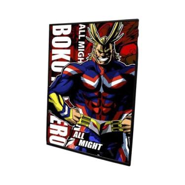 Imagem de Pôster Adesivo Impermeável My Hero Academia Para Decoração De Parede D