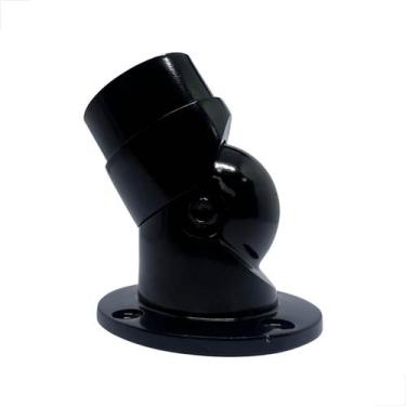 Imagem de Terminal De Parede Articulado TA02 Tubo 2 Polegadas - Preto - Fast Vid