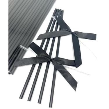 Imagem de (Brown) - 100pcs 4x 6 polka dot cello bags + 100 matched twist ties for party gift packing (Brown)