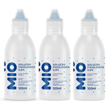 Imagem de Kit 3 Soro Fisiológico 0,9% com 100ml