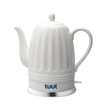 Imagem de Chaleira Elétrica de Porcelana Tuut Elegance 1500ml Design Clássico e 