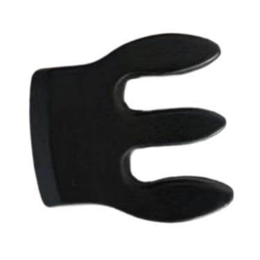 Imagem de menolana Surdina para prática de violino, metal reduz o volume, peças para violino, abafador de cordas de baixo ruído, silenciador leve para violino, Preto