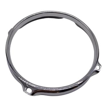 Imagem de Generic Aro de Bateria, Suporte de Aro, Acessório de Bateria, Instalação Fácil, Borda Decorativa, Peça de Instrumento de Percussão para Iniciantes, Diâmetro 15.2 Cm