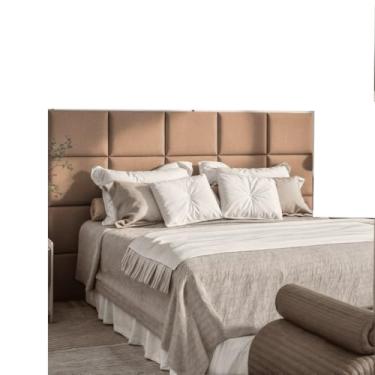 Imagem de MARROM CLARO,KIT 8 PEÇAS CAMA QUEEM