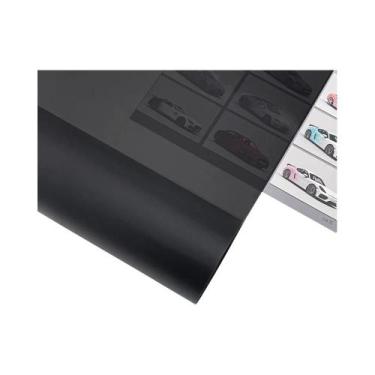 Imagem de Filme PVC Glossy Preto Claro Para Envelopamento De Faróis E Lanternas 