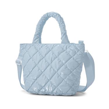 Imagem de SUPACOOL Bolsa pequena para mulheres, bolsa tiracolo feminina, Azul claro