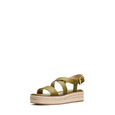 Imagem de Michael Kors Sandália feminina Lynn Espadrille, Pistache, 38