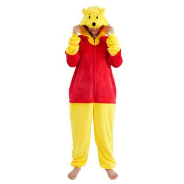 Imagem de Onesie Pijamas Ressber Unissex Adulto Animal Bear Tamanho M