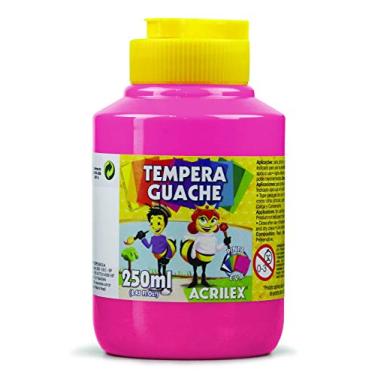 Imagem de Tempera Guache 250 ml, Acrilex, 020250537, Rosa