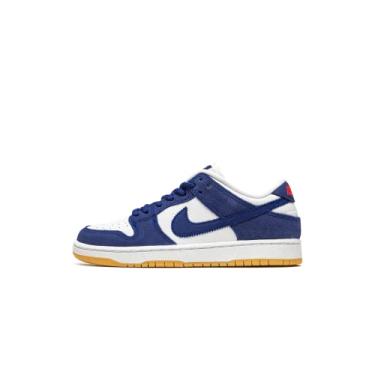 Imagem de Nike Tênis masculino Dunk Low PS, Azul royal/branco-esportivo vermelho-chiclete marrom claro, 16