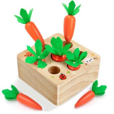 Imagem de Jogo Montessori Toy FZHZZ Carrot Harvest de 6 a 18 meses