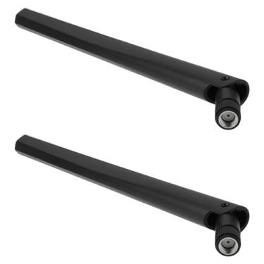 Imagem de Micro Traders Antena WiFi de banda dupla 2,4 GHz, 5 GHz, 5,8 GHz, 6dbi RP-SMA, compatível com roteador Asus