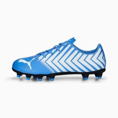 Imagem de PUMA - Tênis juvenil Tacto II Fg/Ag, Azul escuro/branco PUMA, 3 Big Kid