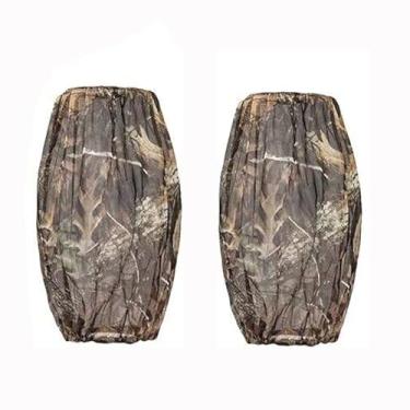 Imagem de Waxaya Pacote Com 2 Mosquiteiros Camuflados Para Cabeça, E Redes Faciais Qualquer Atividade Ao Ar Livre, Funciona A Maioria Dos Chapéus