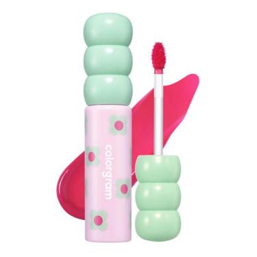 Imagem de Mancha labial COLORGRAM Fruity Glass Tint 04 Adorable Berry 3mL