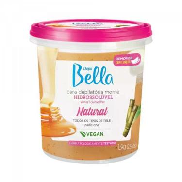 Imagem de Cera Depil Bella Hidrossolúvel Natural 1300g