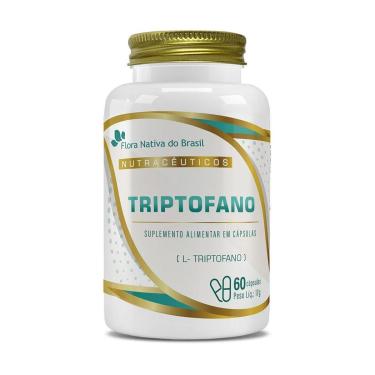 Imagem de Triptofano 860mg 60 Capsulas Flora Nativa do Brasil-Unissex