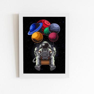 Imagem de Quadro Decorativo 60x40cm Moldura Eucatex - Alta Qualidade