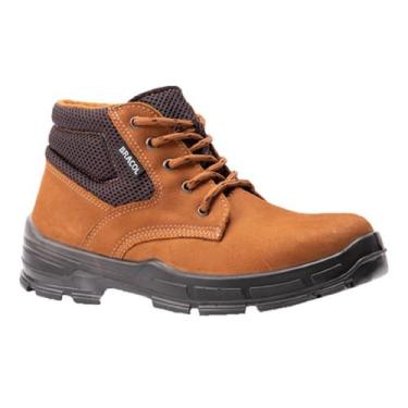 Imagem de Bota Camuça Bico Pvc Com/Cadaço Castor CA40872 N42 Bracol