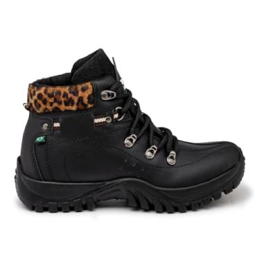 Imagem de Bota Coturno Feminino Adventure Antiderrapante Anna Andrade Cor:Laranja;Tamanho:40;Gênero:Feminino