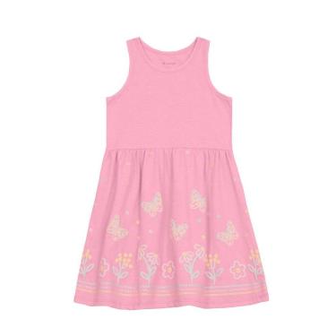 Imagem de Vestido infantil menina de borboletas Brandili
