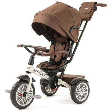 Imagem de Triciclo Infantil 6 em 1, Oficialmente Projetado pela Bentley com Cobertura e Alça para...