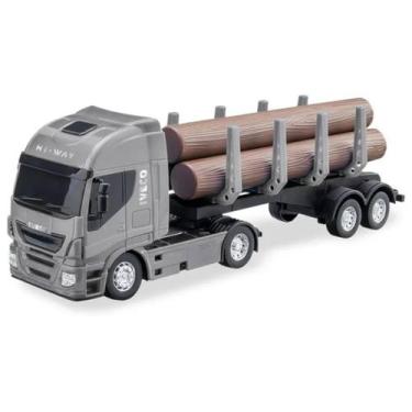 Imagem de Caminhão Brinquedo Truck Modelo Tora Articulado 2.5 47 Cm - Usual