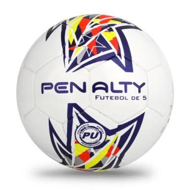 Imagem de Bola Guizo Futebol/futsal De 5 P/ Deficiente Visual Penalty, Branco