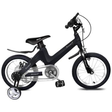 Imagem de Bicicleta Infantil BMX com Rodas de Apoio, NICE C, Preto