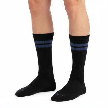 Imagem de Meia Esportiva Masculina Mash Active Algodão Cano Longo Punho Canelado