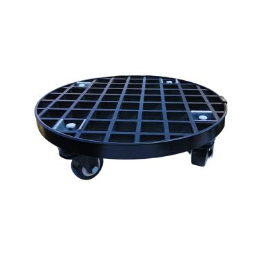 Imagem de Xedragony Suporte para plantas com rodas de bloqueio, resistente, ao ar livre, interior, 33 cm, capacidade de 204 kg