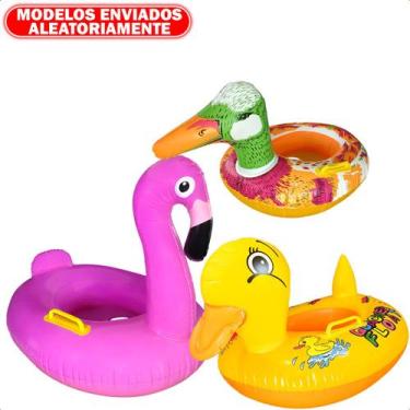 Imagem de Kit Boia De Pato E Bola De Emoji Aquática Para Diversão Infantil - Win