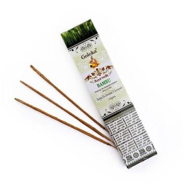 Imagem de Incenso Indiano Goloka Massala Bambu 15g