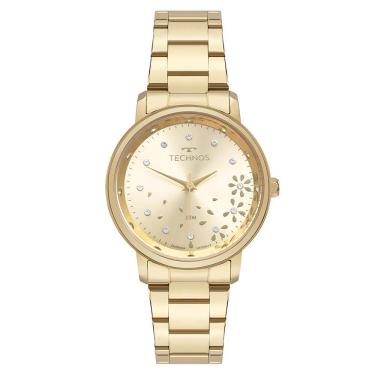 Imagem de Relógio Technos Feminino Ref: 2035ndu/1x Fashion Dourado