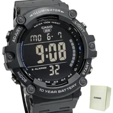 Imagem de Relógio Casio Digital Standard Masculino Cinza AE1500WH8BVDF