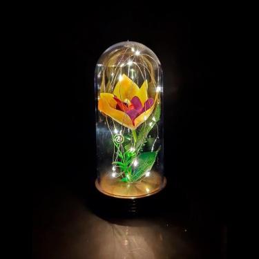 Imagem de Luminária O lírio Encantada Rapunzel Presente para namorada - Amor Lin