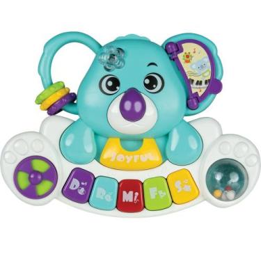Imagem de Teclado Infantil Bebê Musical Com Som E Luz Coala Buba - Moas Industri