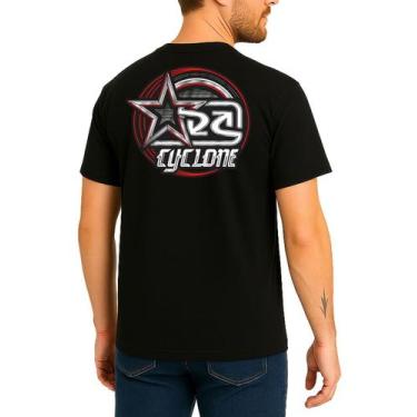 Imagem de Camisa Cyclone Starloop Metal, Preto, M