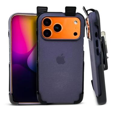 Imagem de Coldre Balastec inquebrável para Apple iPhone 14 13 12 Pro Max feito para simetria OB - Clipe de cinto giratório removível da TurtleBack | Feito nos EUA