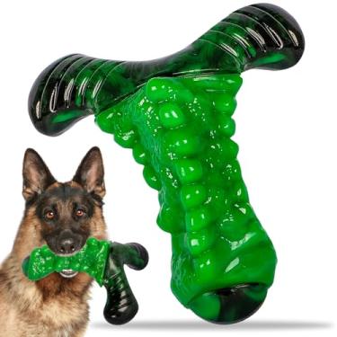 Imagem de Brinquedo para mastigar cães de nylon durável, brinquedos para cães para mastigar agressivos, brinquedo indestrutível para cães, para mastigadores agressivos – brinquedo de mastigar resistente para