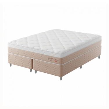 Imagem de Cama Box com Colchão Queen Sigma Care Antialérgico (23x158x198)