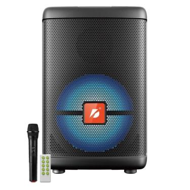 Imagem de Caixa De Som Bluetooth 8C Microfone TWS Rádio FM E Bateria Recarregável Potência Qualidade E Conectividade Completa