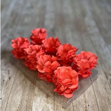 Imagem de Kit com 120 Forminhas para Doces Finos Modelo Flor Luxo – Linha Style – Ideal para Casamentos, Festas e Decoração de Mesa Elegante(CORAL,40 UNIDADES)