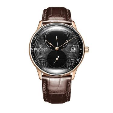 Imagem de Relógio Masculino Reef Tiger Rga82b0 à Prova D'água Marrom