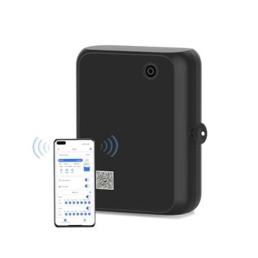 Imagem de Difusor de aroma eletrico profissional 500ml conexao celular c/chave 600m2 (Preto)